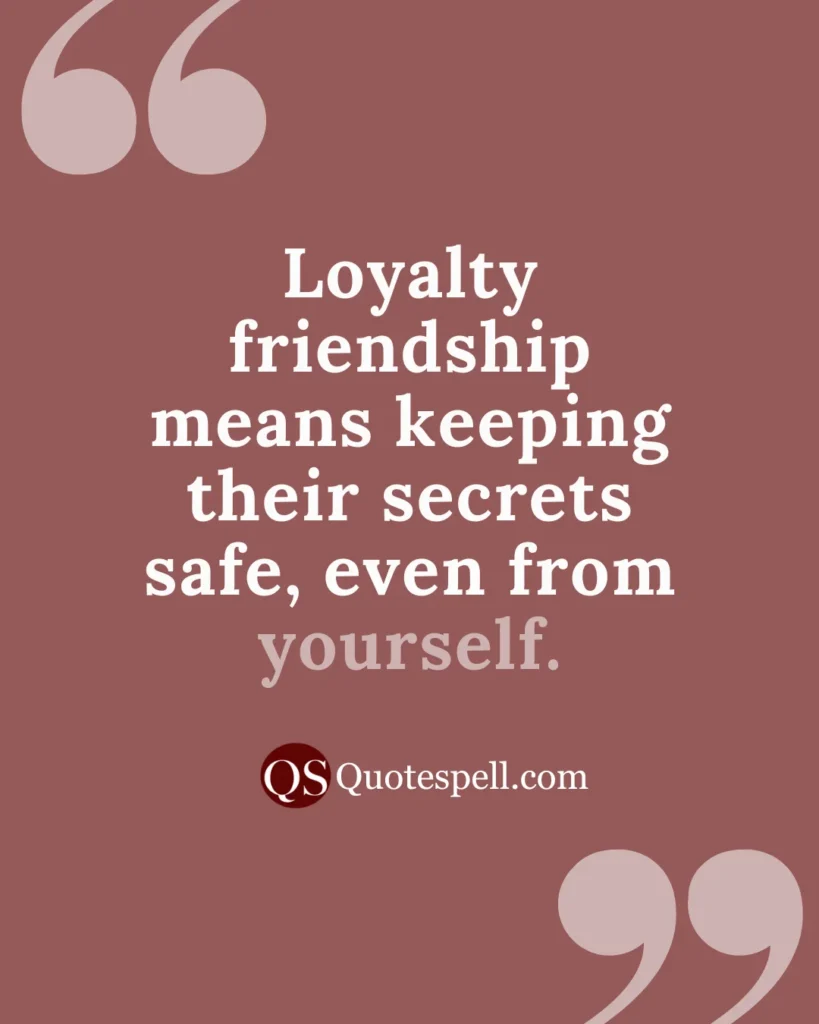 short loyalty quotes