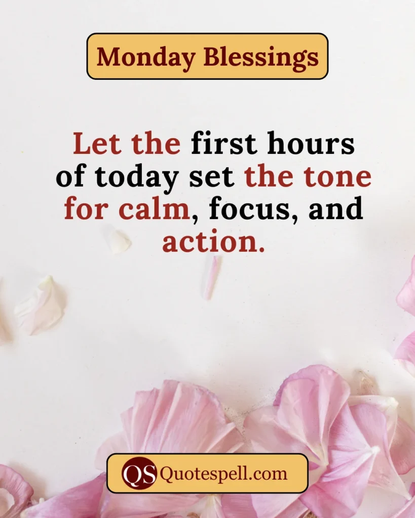 Monday Blessings images