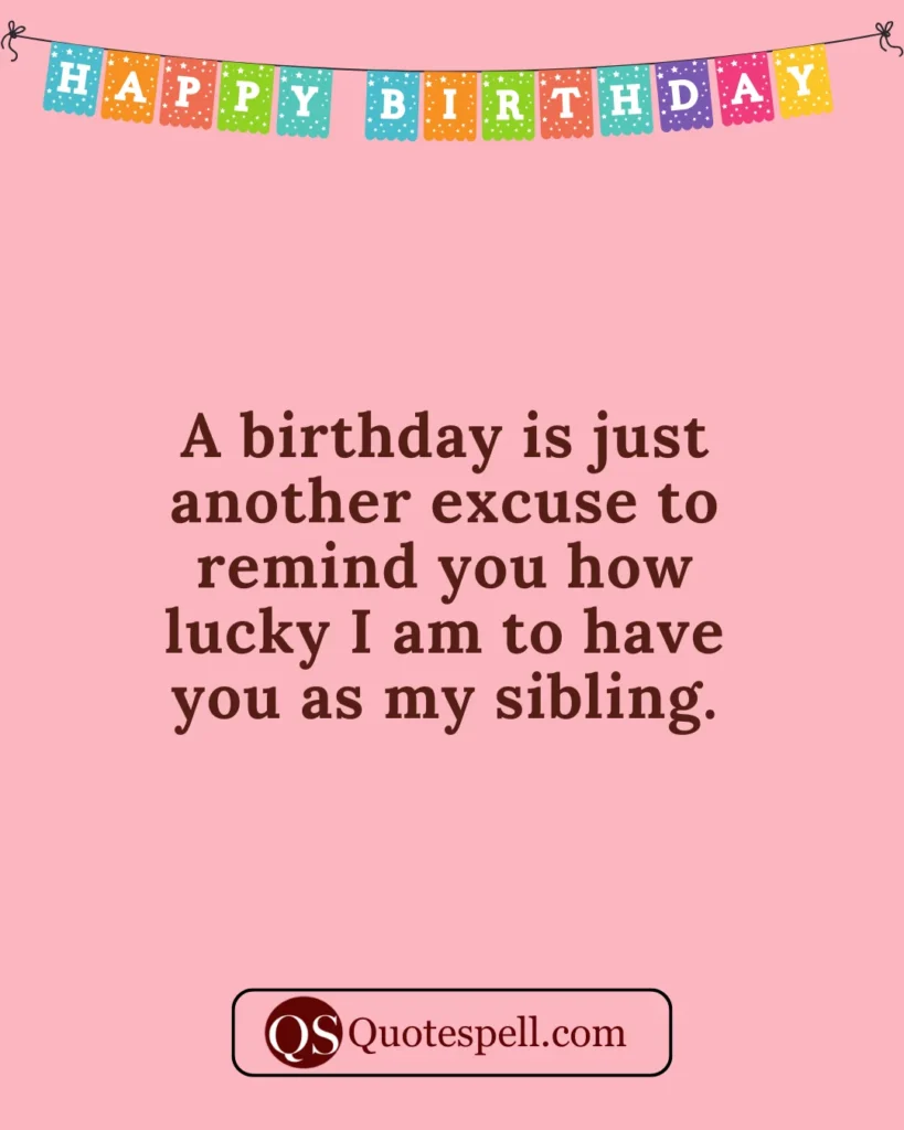 birthday wishes for siblings