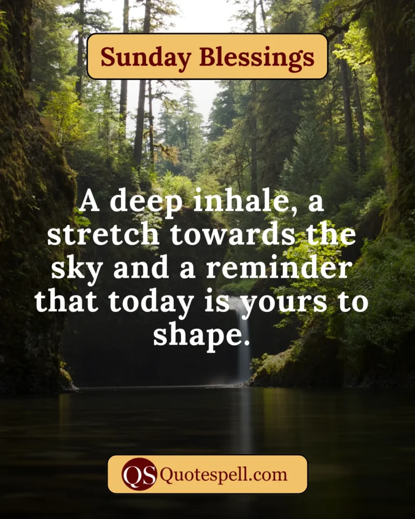 inspirational sunday morning blessings