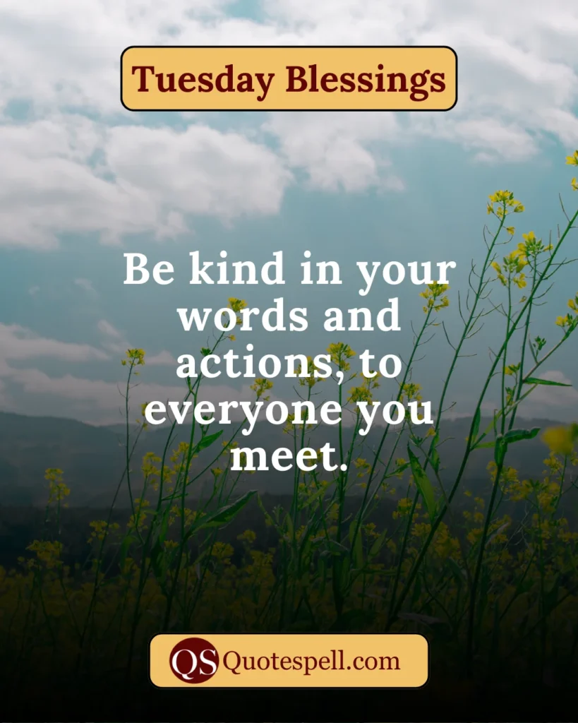 tuesday blessings quotes