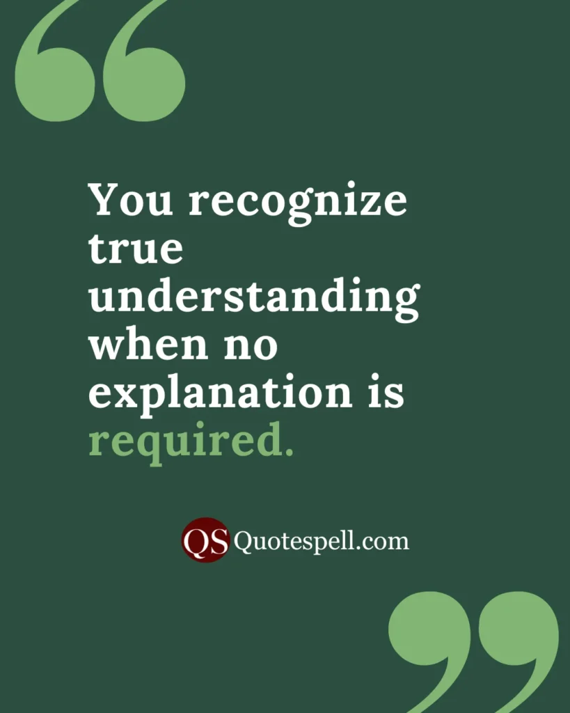 understanding quotes short