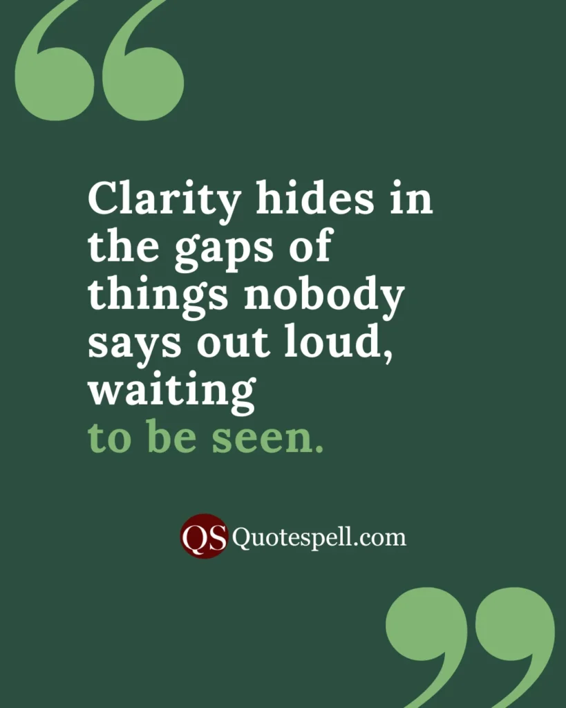 Understanding quotes in relationship short